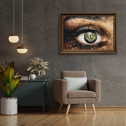 Diamond Painting - Oko Krokodyla - SEOS Shop ®