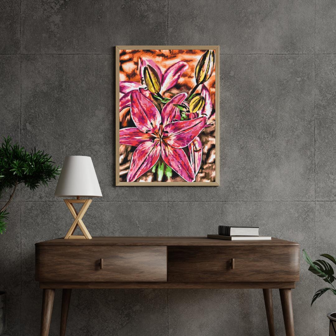 Diamond Painting - Kwiat Lilii - SEOS Shop ®