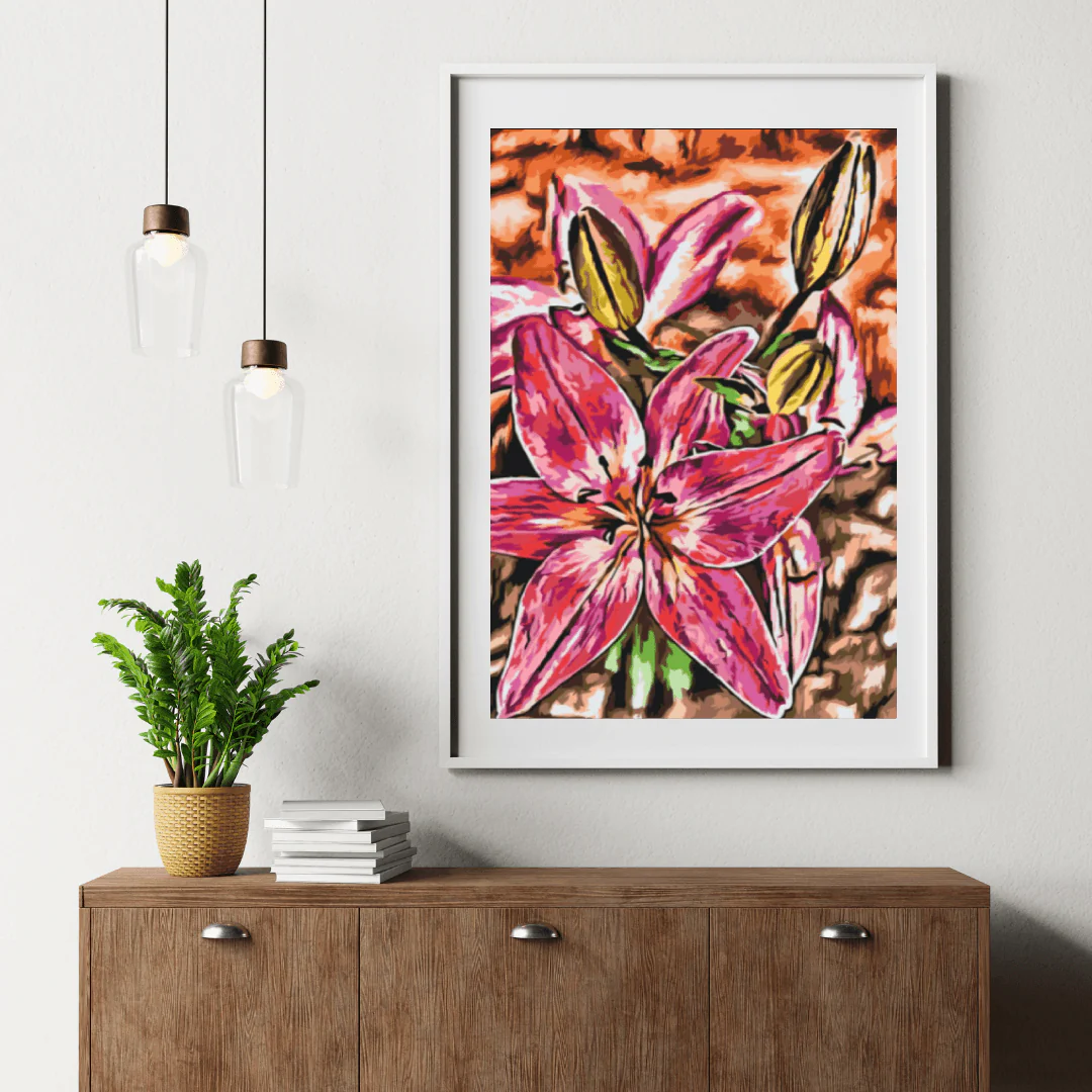 Diamond Painting - Kwiat Lilii - SEOS Shop ®