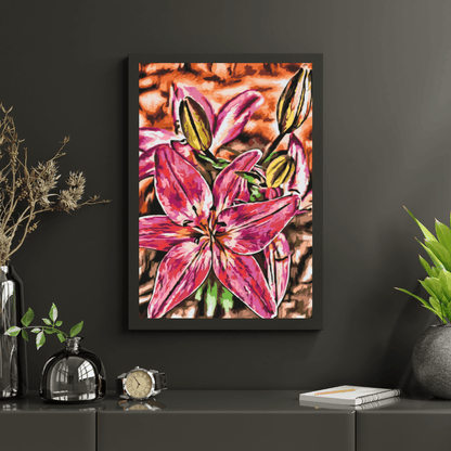 Diamond Painting - Kwiat Lilii - SEOS Shop ®