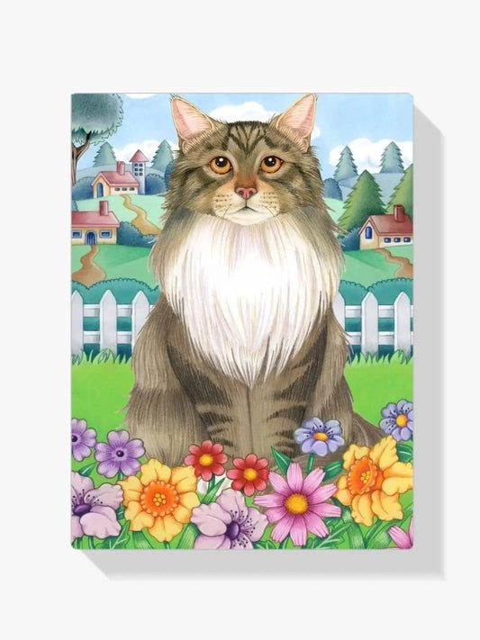 Diamond Painting - Wiosenna Maine Coon