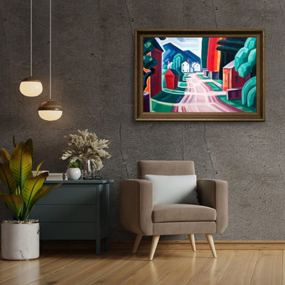 Diamond Painting - Jasny motyw w West New Jersey - SEOS Shop ®