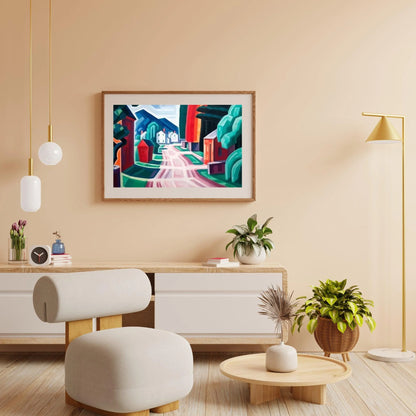 Diamond Painting - Jasny motyw w West New Jersey - SEOS Shop ®