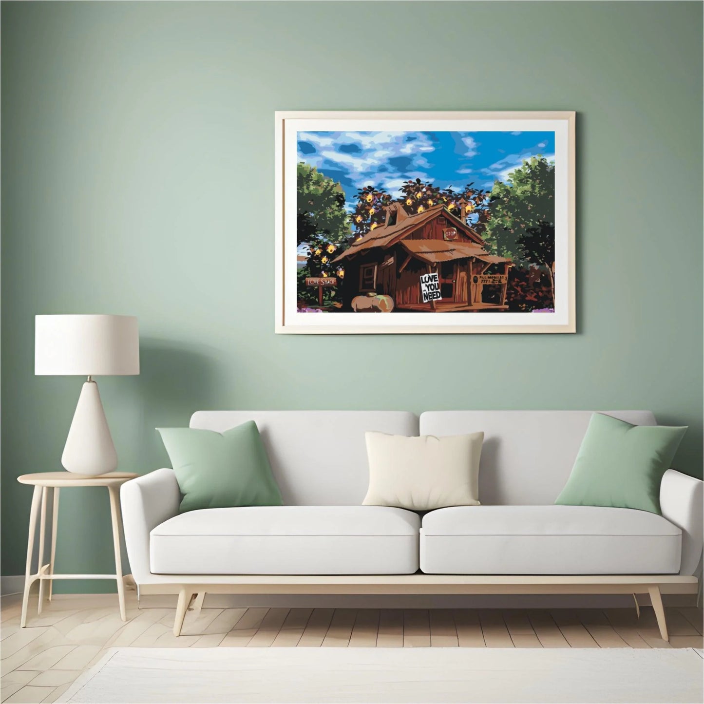 Diamond Painting - Chatka miłości 2 - SEOS Shop ®