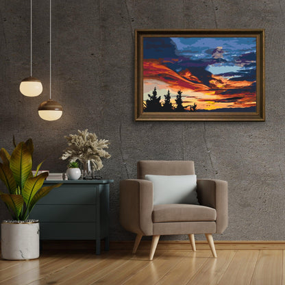 Diamond Painting - Powietrze w kolorach - SEOS Shop ®