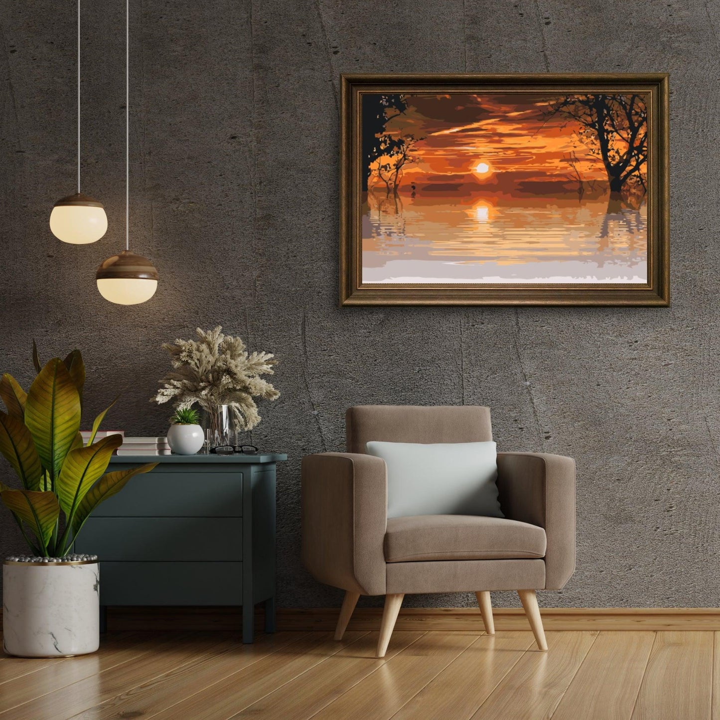 Diamond Painting - Magiczny zachód słońca - SEOS Shop ®