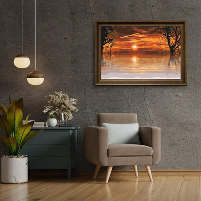 Diamond Painting - Magiczny zachód słońca - SEOS Shop ®