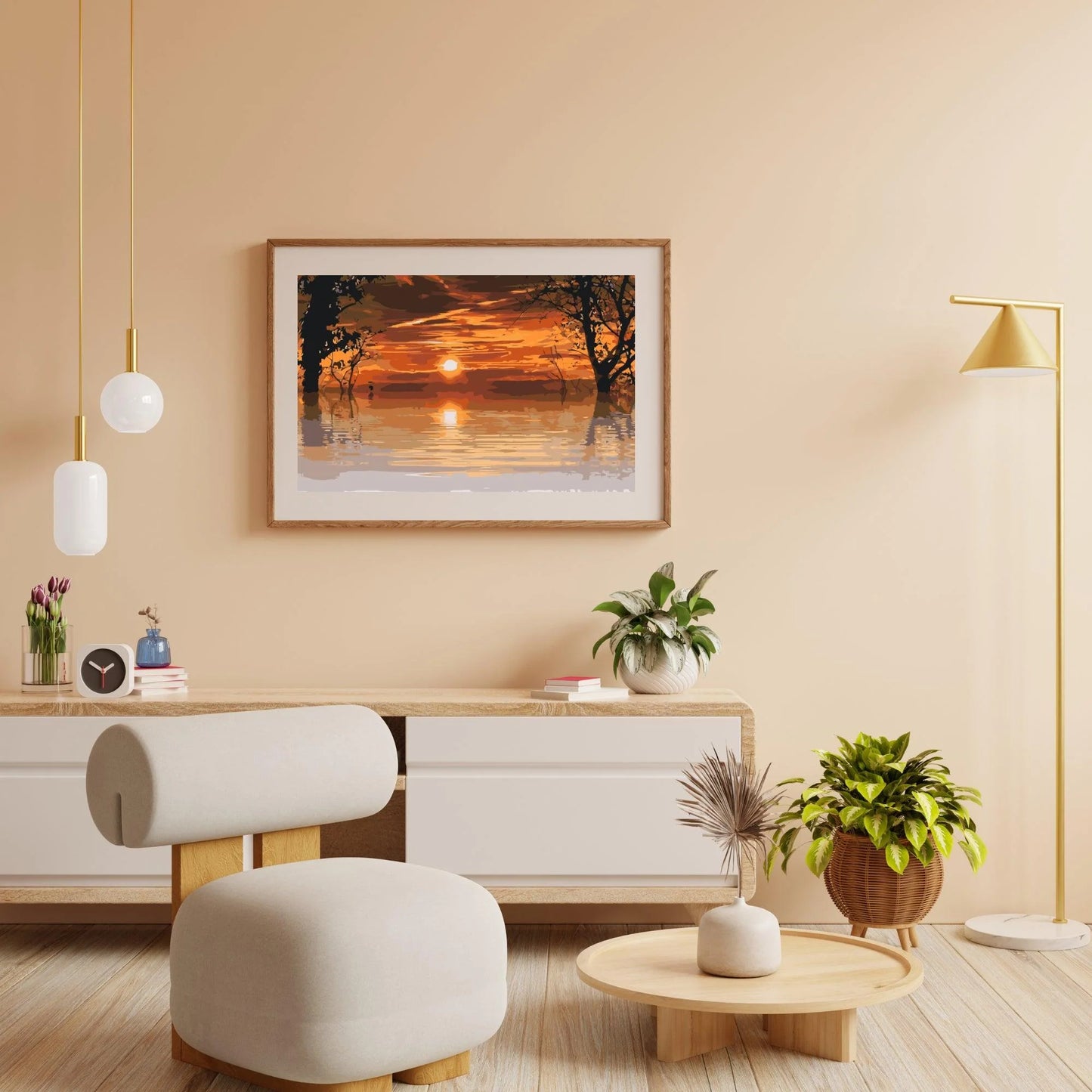 Diamond Painting - Magiczny zachód słońca - SEOS Shop ®
