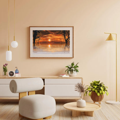 Diamond Painting - Magiczny zachód słońca - SEOS Shop ®