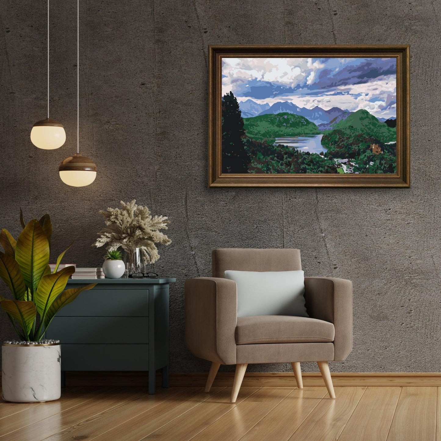 Diamond Painting - Morze w Alpach - SEOS Shop ®