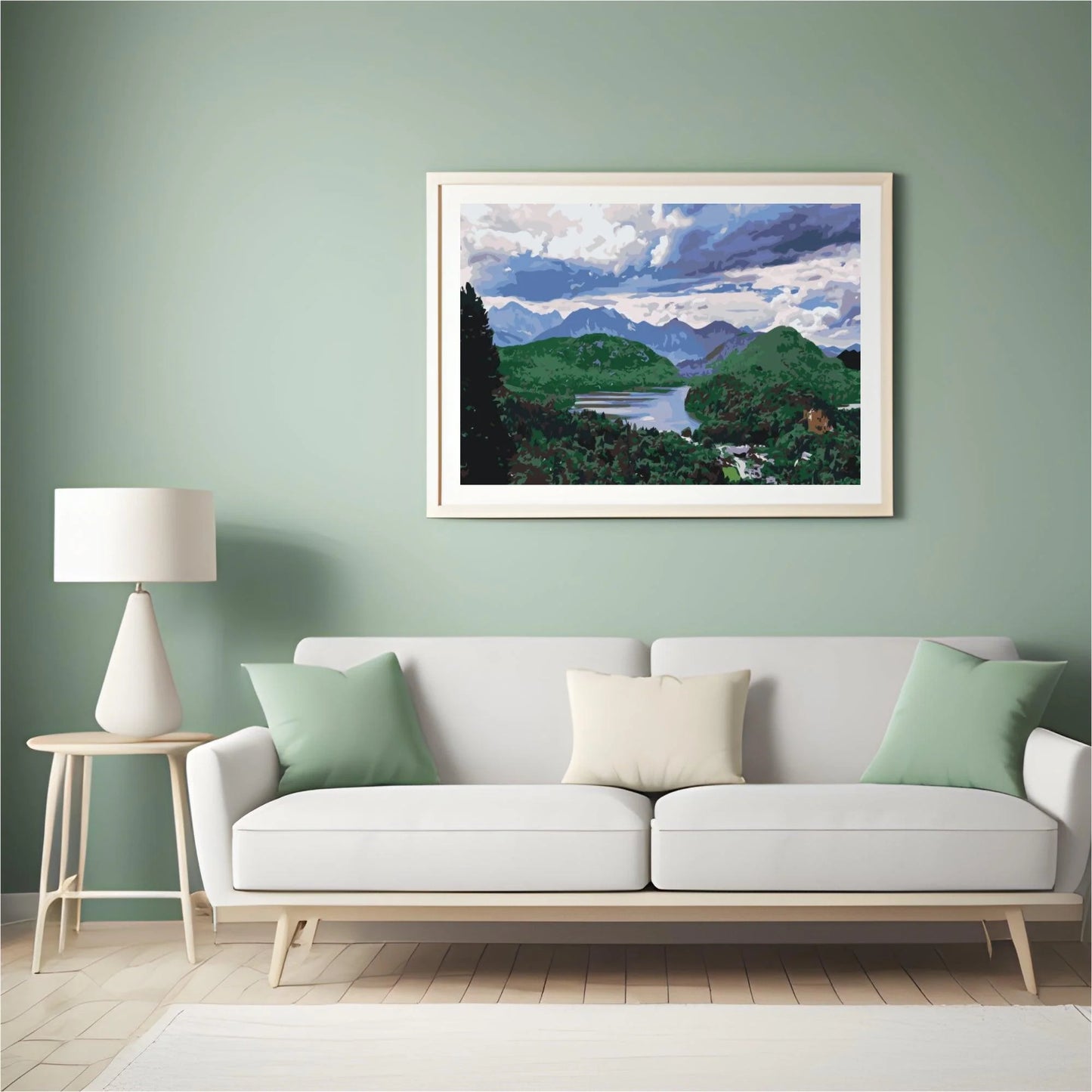 Diamond Painting - Morze w Alpach - SEOS Shop ®