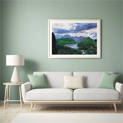 Diamond Painting - Morze w Alpach - SEOS Shop ®