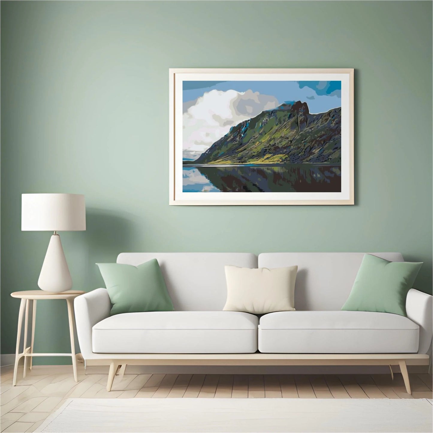 Diamond Painting - Więcej w górach, Fiord - SEOS Shop ®