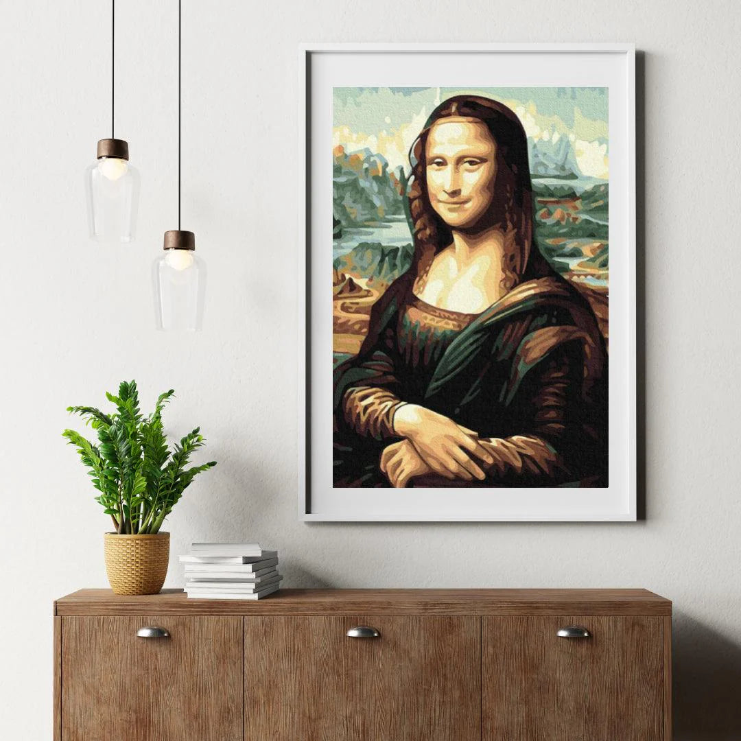 Diamond Painting - Uśmiech Mona Lisy - SEOS Shop ®