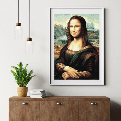 Diamond Painting - Uśmiech Mona Lisy - SEOS Shop ®