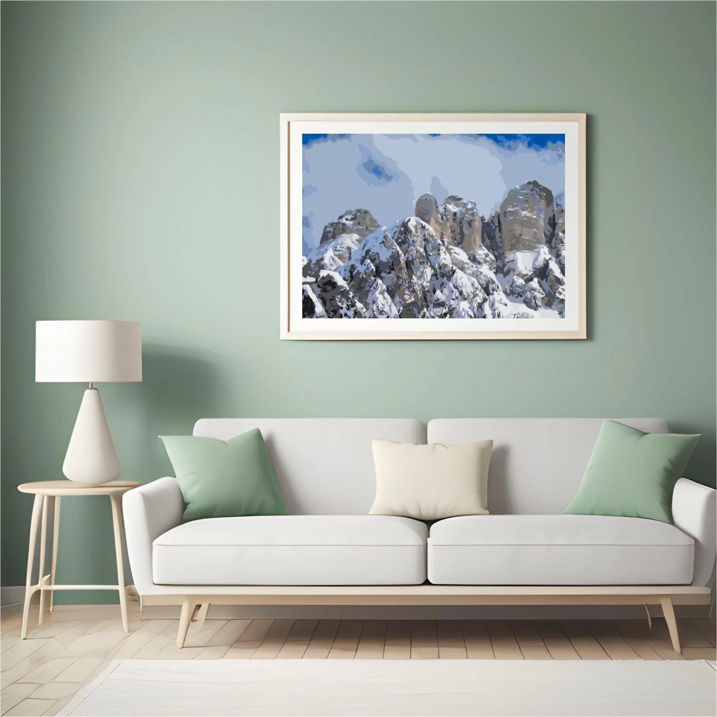 Diamond Painting - Monte Civetta, Dolomity - SEOS Shop ®