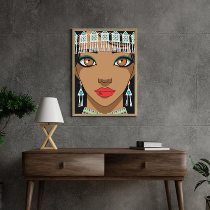 Diamond Painting - Piękny Indiań - SEOS Shop ®