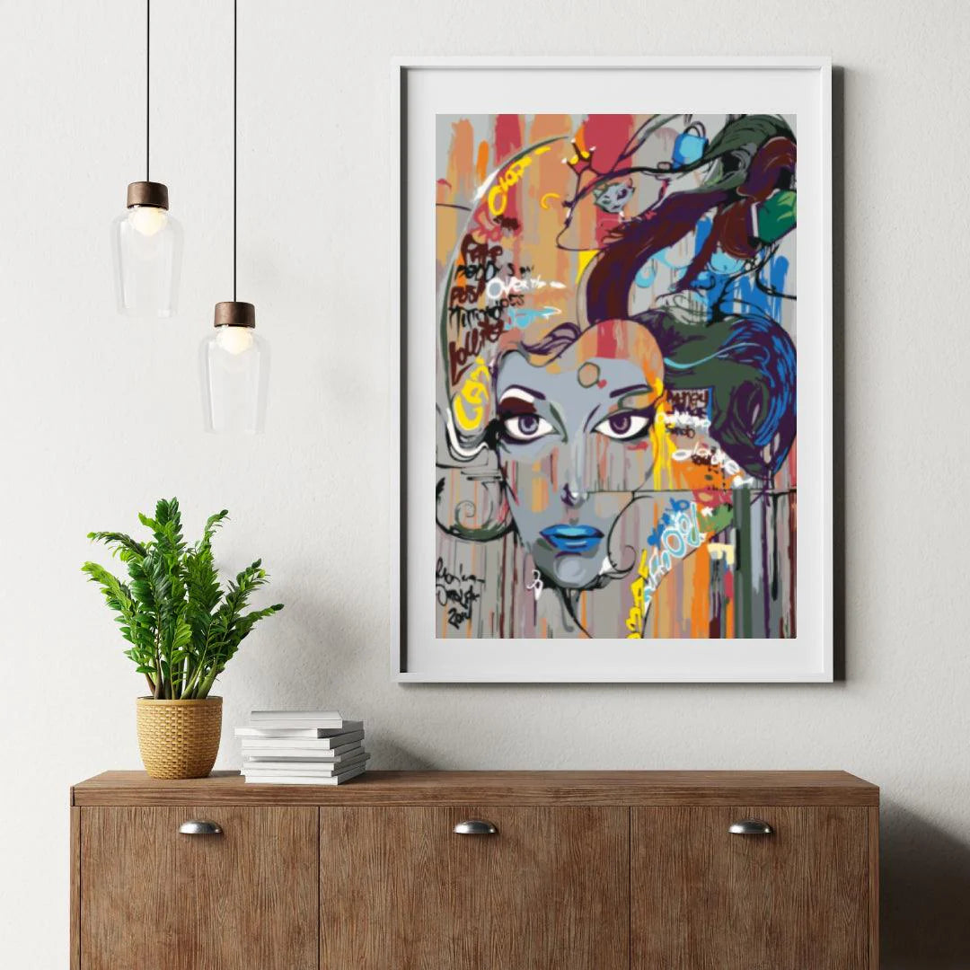 Diamond Painting - Piękne niebieskie usta - SEOS Shop ®