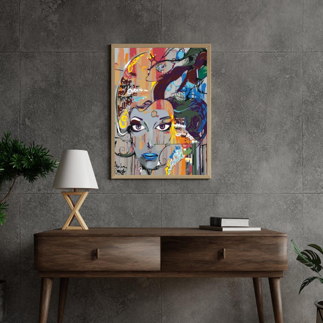 Diamond Painting - Piękne niebieskie usta - SEOS Shop ®