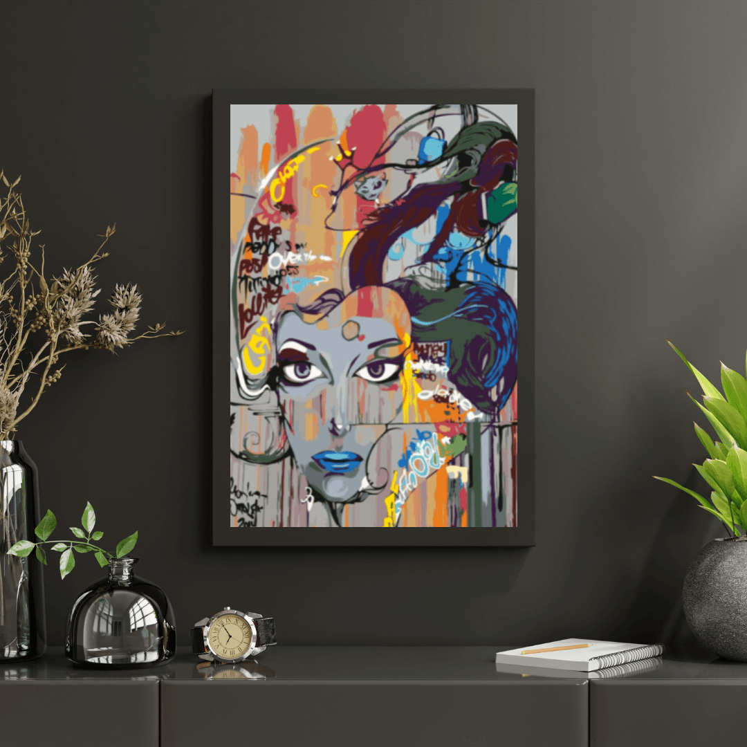 Diamond Painting - Piękne niebieskie usta - SEOS Shop ®