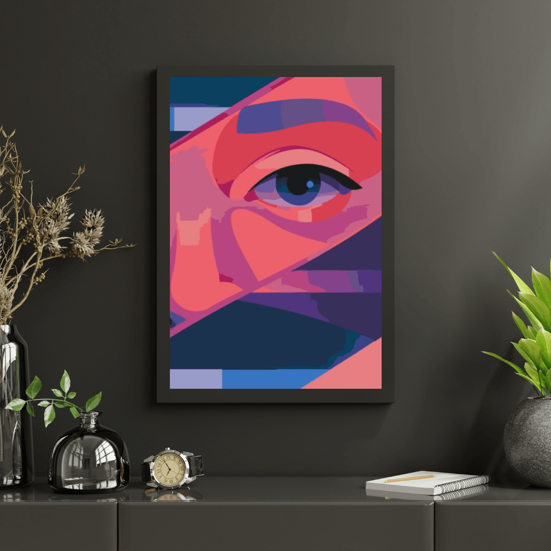 Diamond Painting - Tajemnicza twarz 2 - SEOS Shop ®