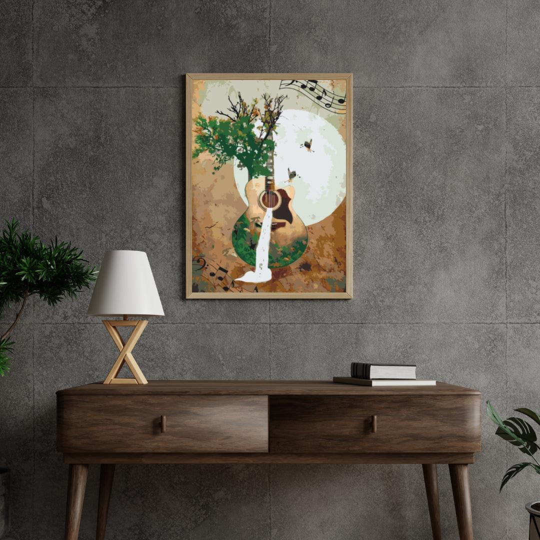 Diamond Painting - Naturalna gitara - SEOS Shop ®