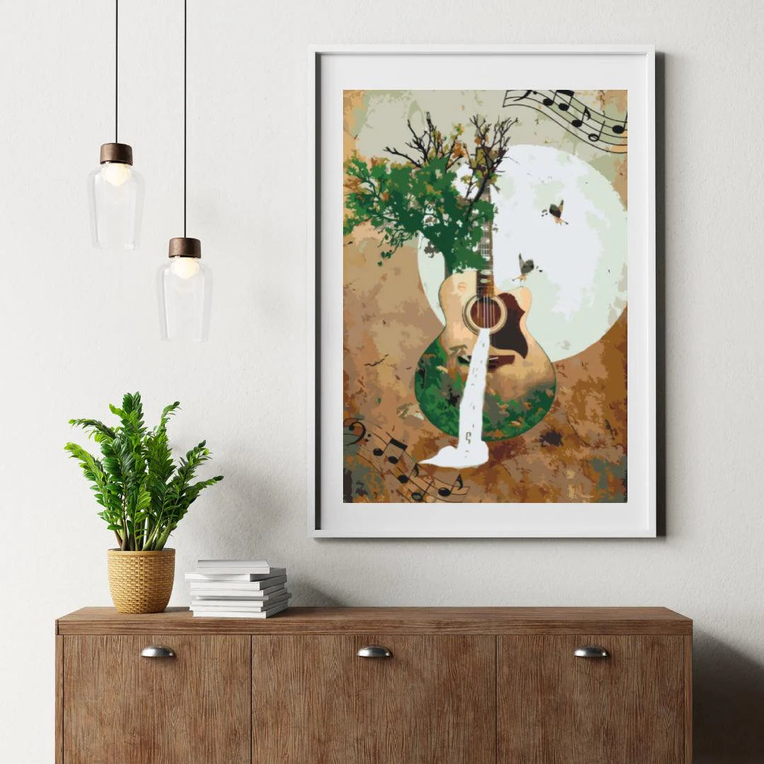 Diamond Painting - Naturalna gitara - SEOS Shop ®