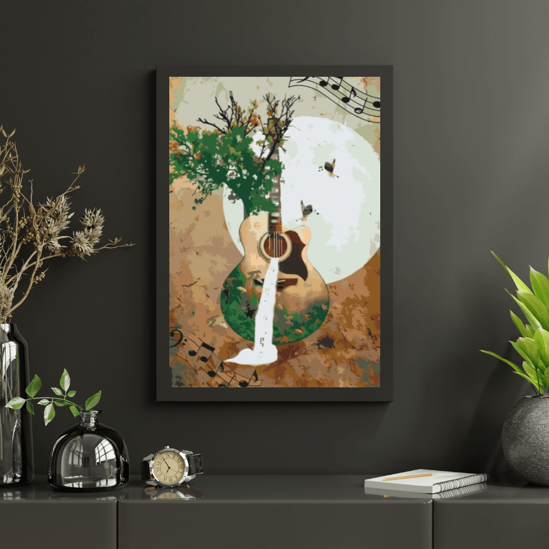 Diamond Painting - Naturalna gitara - SEOS Shop ®