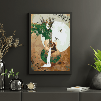 Diamond Painting - Naturalna gitara - SEOS Shop ®