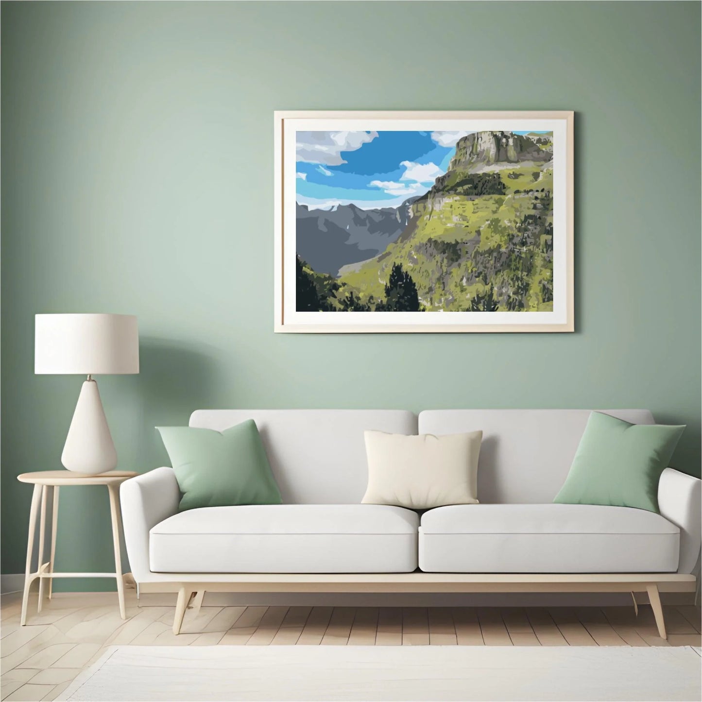 Diamond Painting - Kanion Ordesa, Hiszpania 2 - SEOS Shop ®