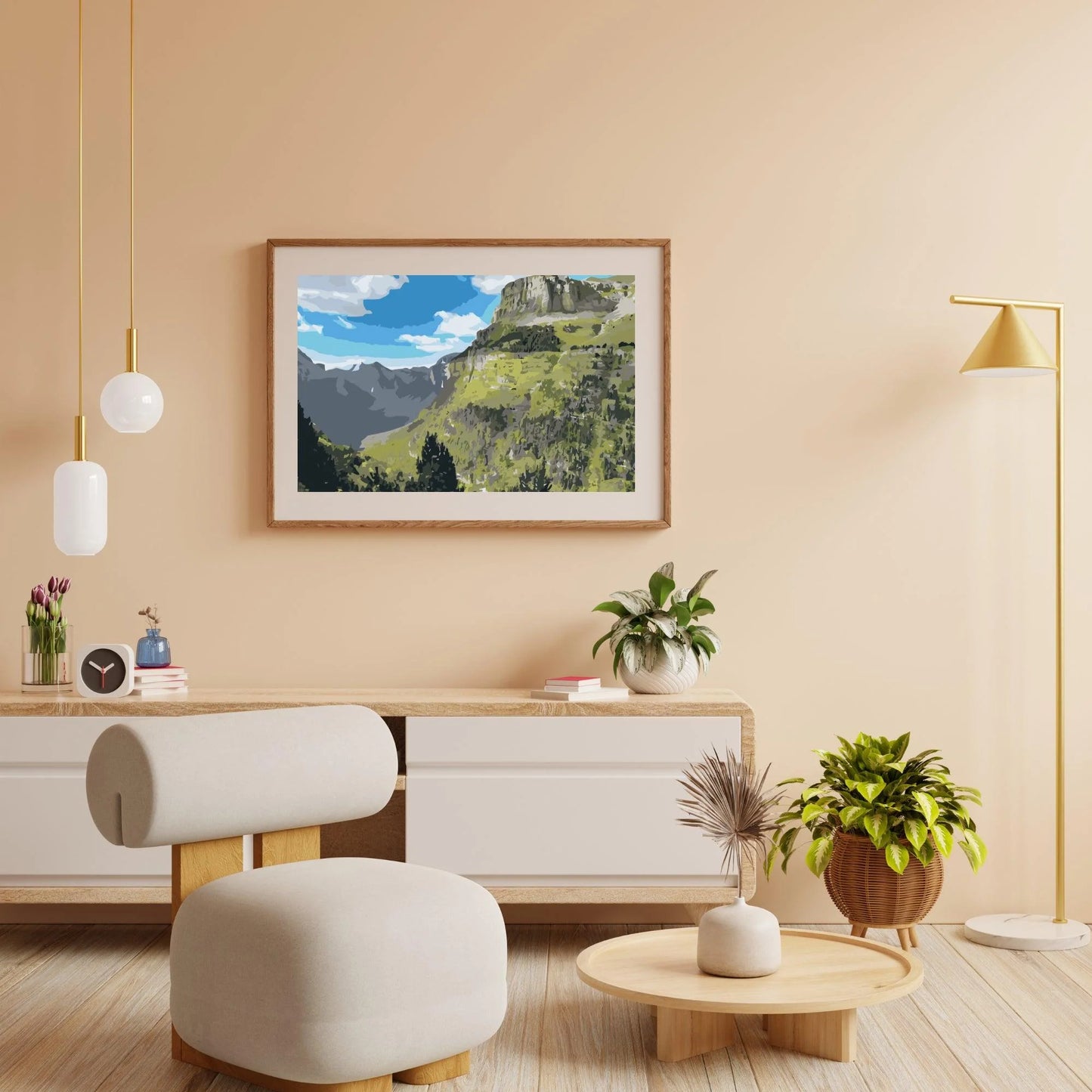 Diamond Painting - Kanion Ordesa, Hiszpania 2 - SEOS Shop ®