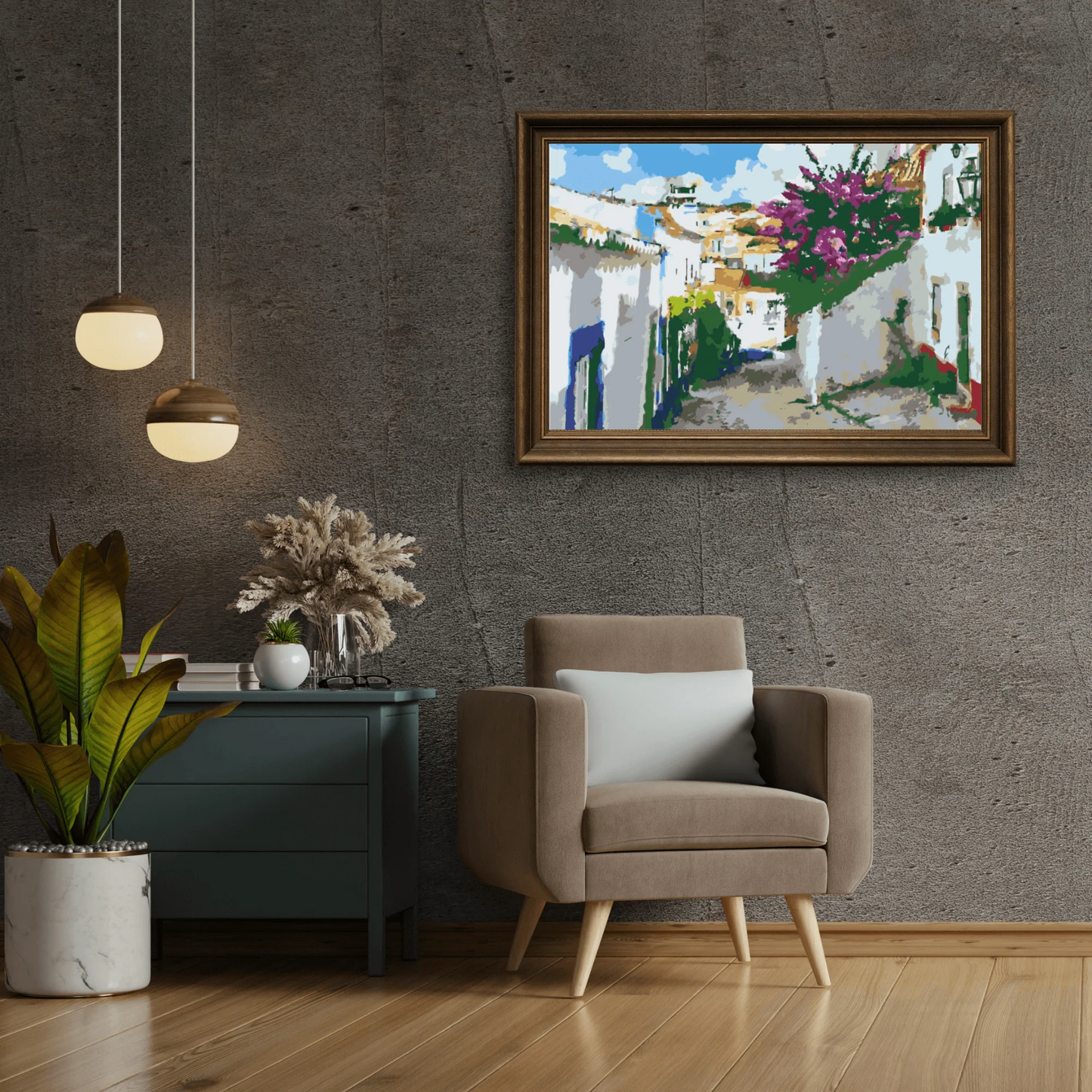 Diamond Painting - Stara ulica miejska - SEOS Shop ®