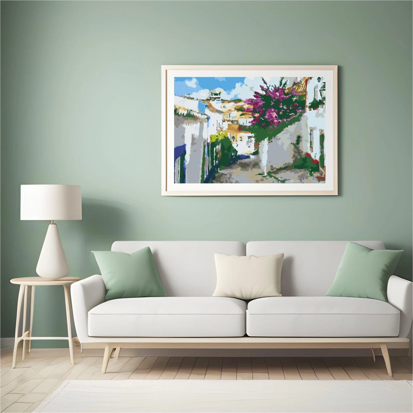 Diamond Painting - Stara ulica miejska - SEOS Shop ®