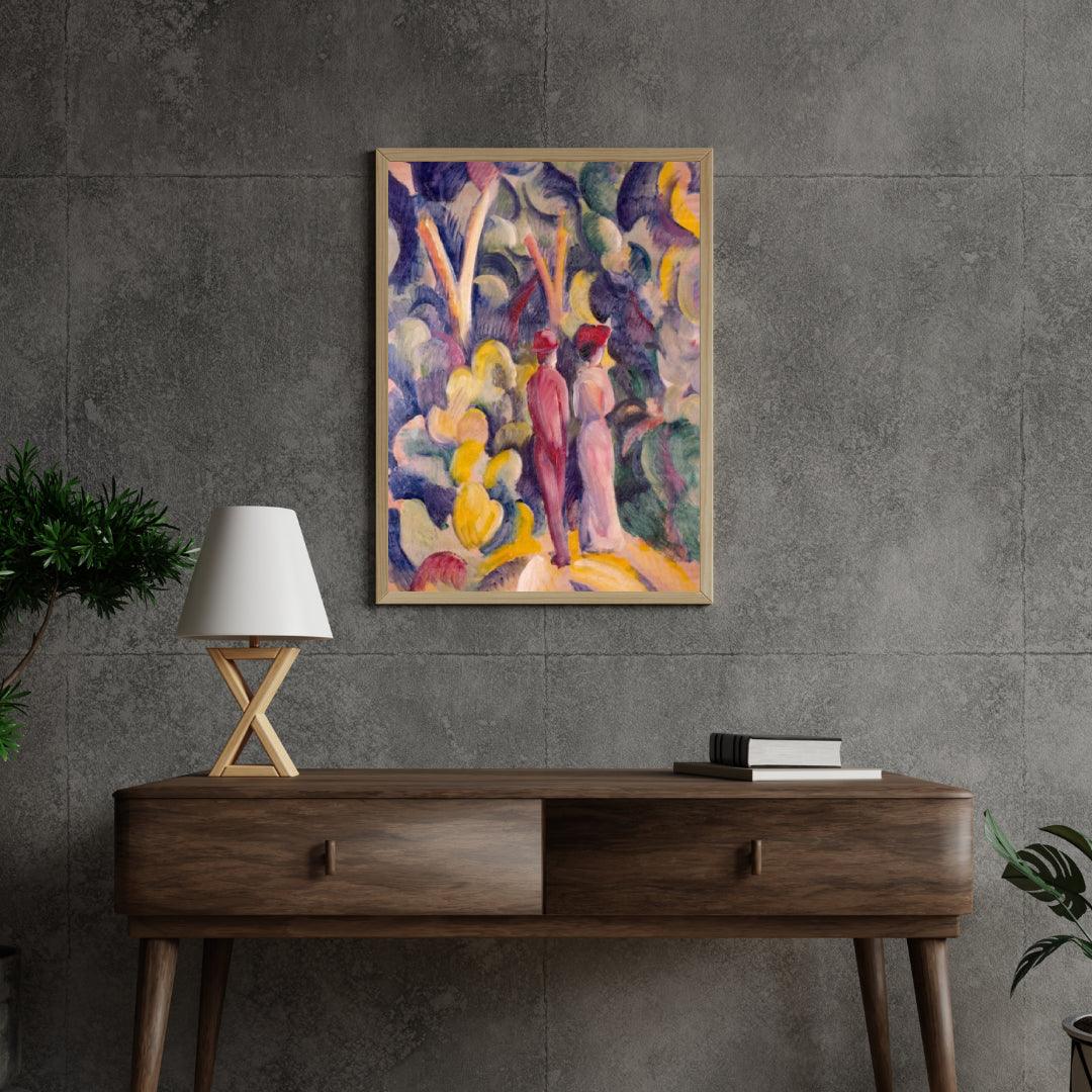 Diamond Painting - Para na leśnej ścieżce - SEOS Shop ®