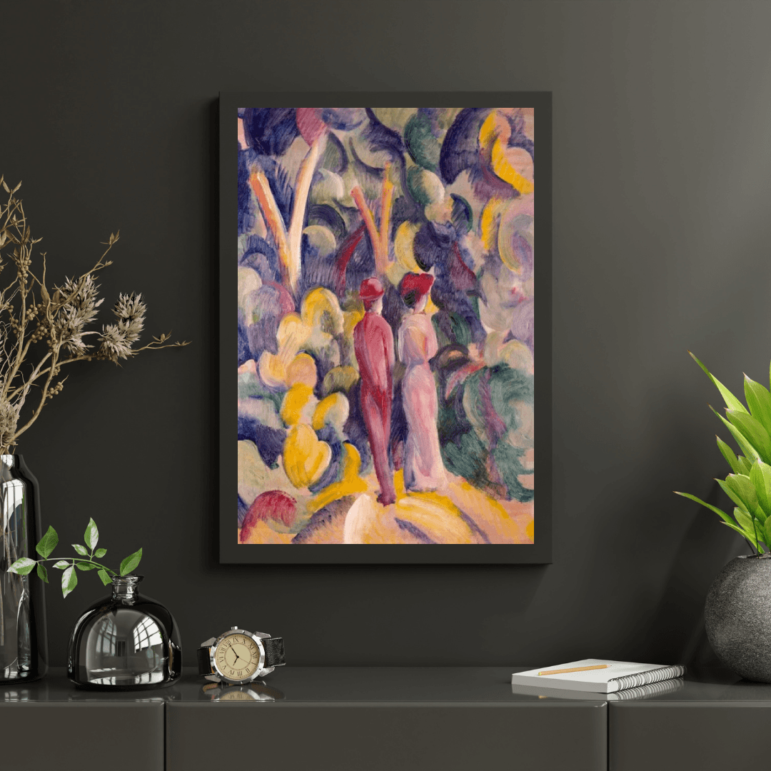 Diamond Painting - Para na leśnej ścieżce - SEOS Shop ®