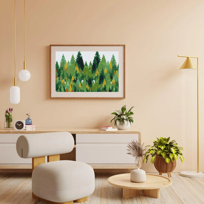 Diamond Painting - Sosny - SEOS Shop ®