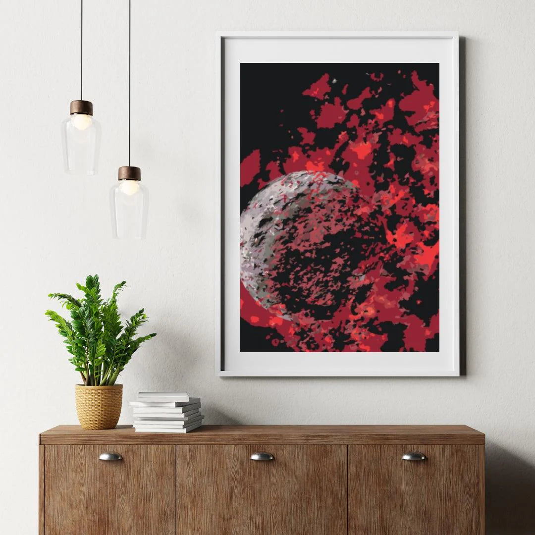 Diamond Painting - Eksplozja planetarna - SEOS Shop ®