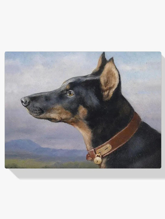 Diamond Painting - Portret Dobermana