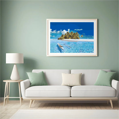 Diamond Painting - Piękna wyspa - SEOS Shop ®