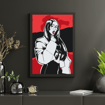 Diamond Painting - Czerwona lizak - SEOS Shop ®