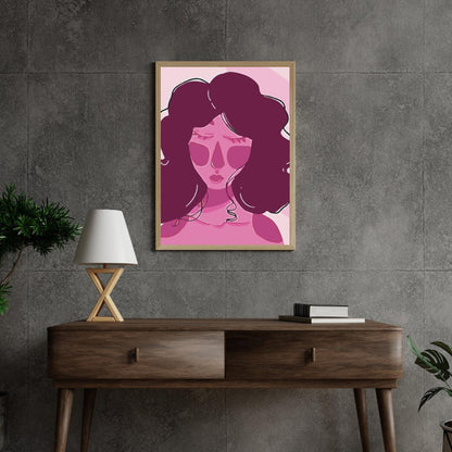 Diamond Painting - Różowa dama - SEOS Shop ®