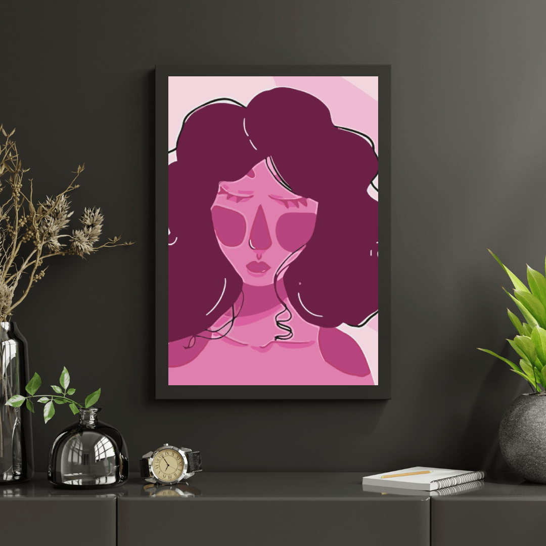 Diamond Painting - Różowa dama - SEOS Shop ®
