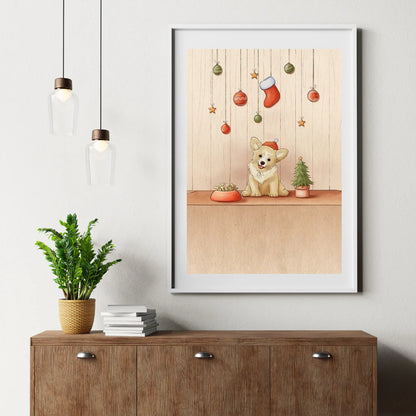Diamond Painting - Uroczy pies