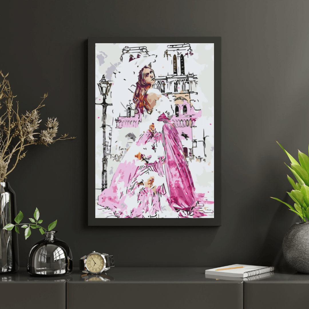 Diamond Painting - Piękno w katedrze Notre Dame - SEOS Shop ®
