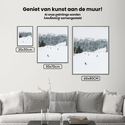 Diamond Painting - Stok narciarski w Austrii