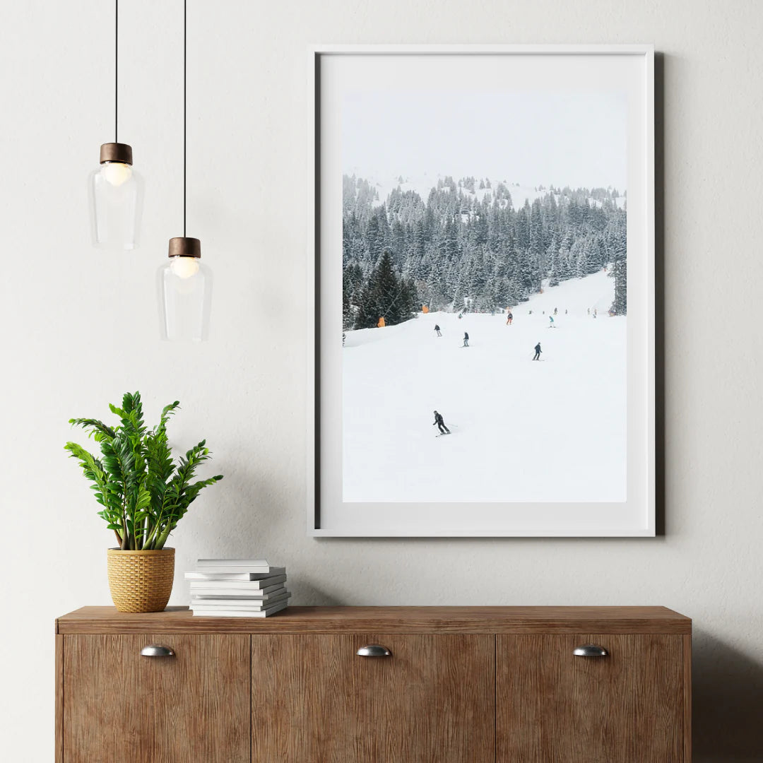 Diamond Painting - Stok narciarski w Austrii