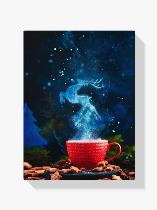 Diamond Painting - Królowa Śniegu z Jeleniem