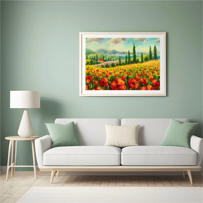 Diamond Painting - Krajobraz Toskanii - SEOS Shop ®