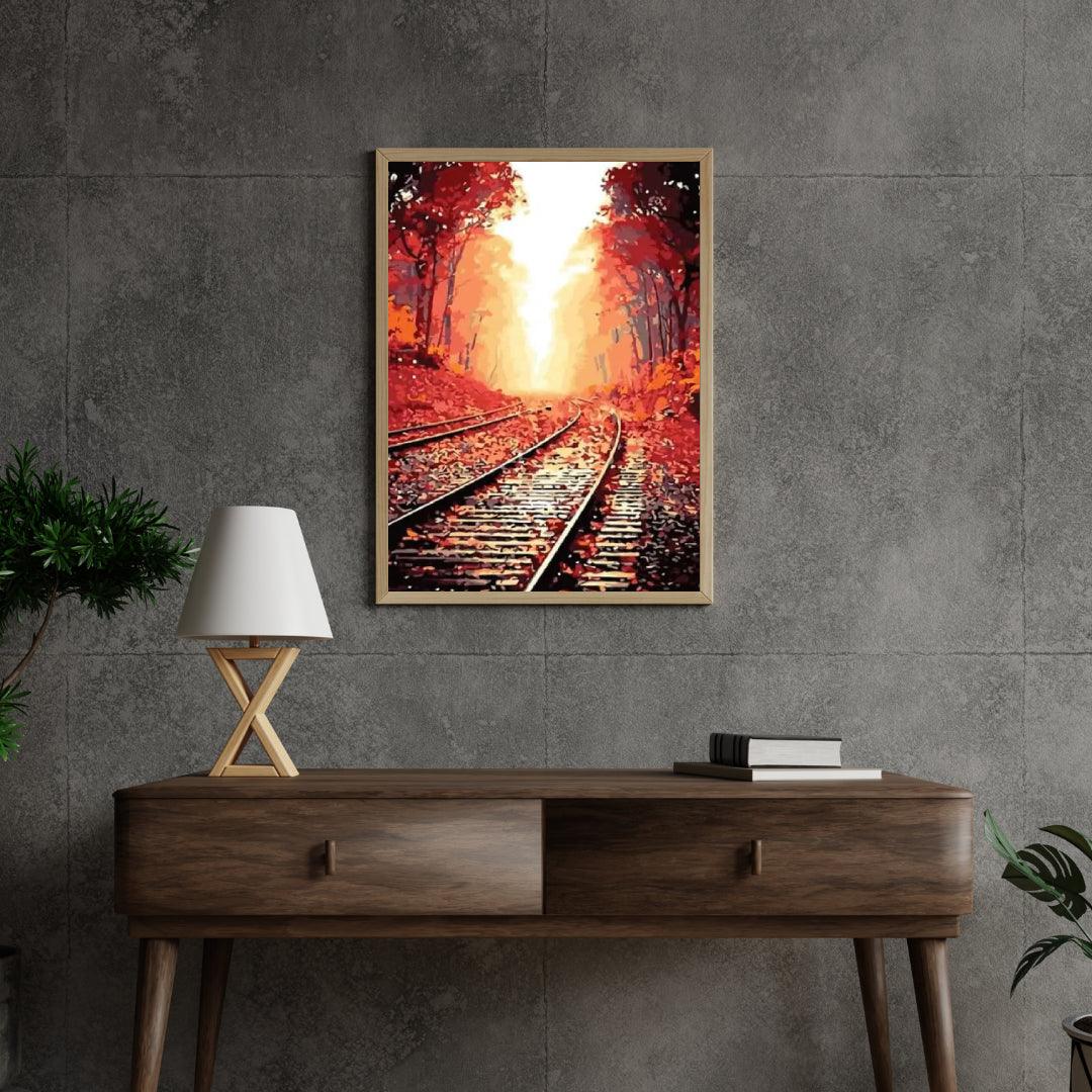Diamond Painting - Tor kolejowy - SEOS Shop ®