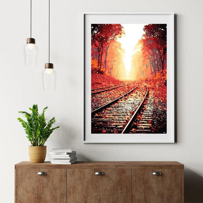 Diamond Painting - Tor kolejowy - SEOS Shop ®